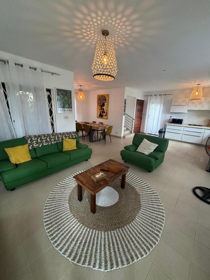 Maison avec piscine et rooftop à la Preneuse - 5min de la plage