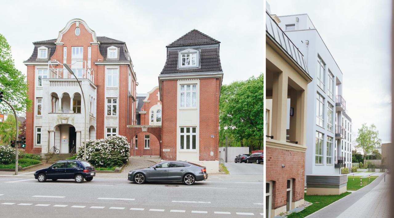 Zentrale, moderne Hamburg City Apartments mit Balkon oder Dachterrasse