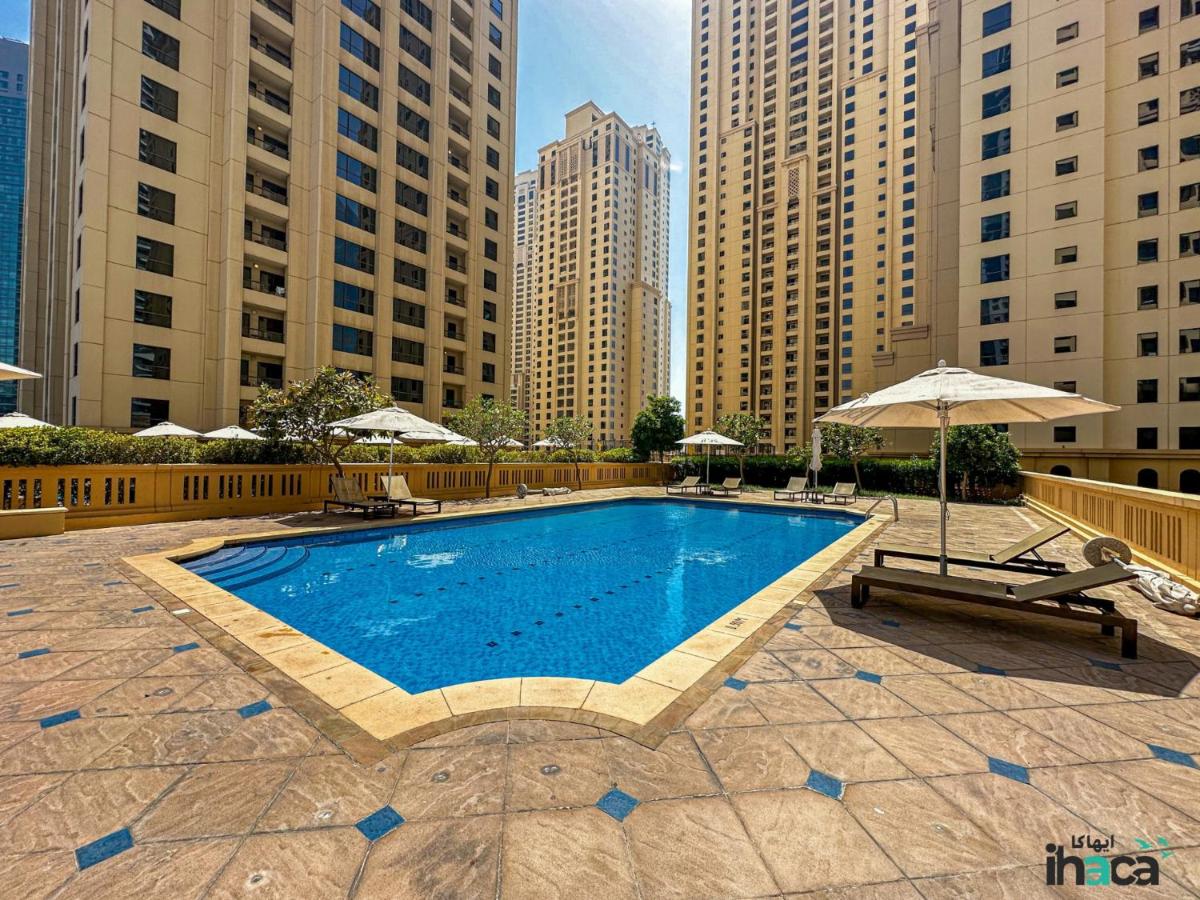 Boho Studio Beachfront Ain Sea View JBR Walk 1min - 4