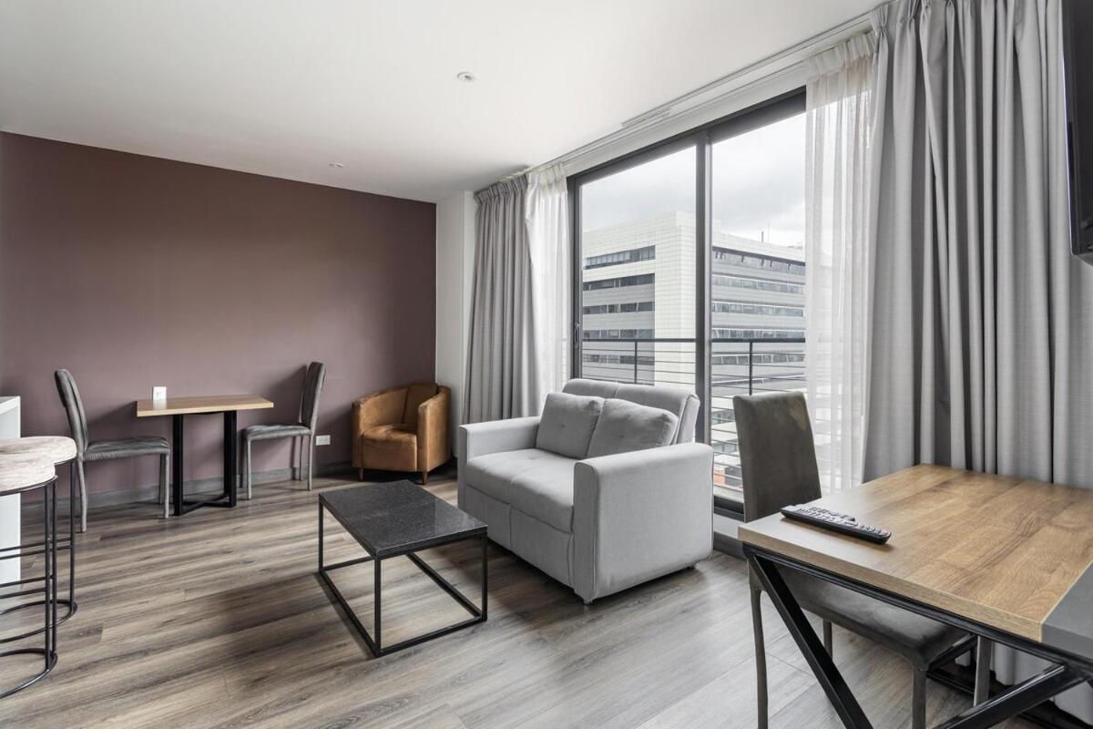 Luxurious Small Apartment Bogotá Park, Wi-Fi, Gym