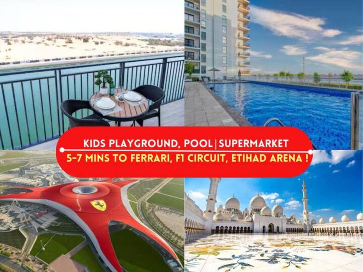 Luxury Waterfront 3BR, Pool, Canal Views! Yas Island