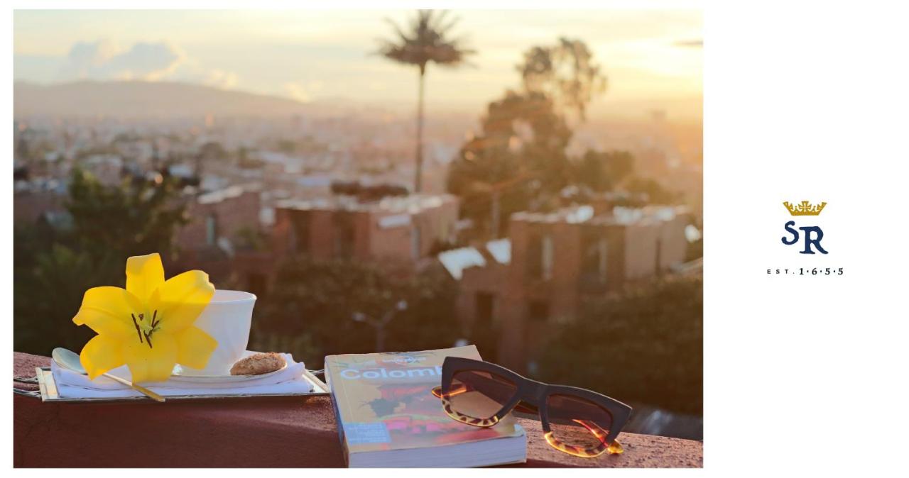 MONTFORT Suite Royale Refined Retreat Facing Historic Bogota's Church with Sunset Terrace