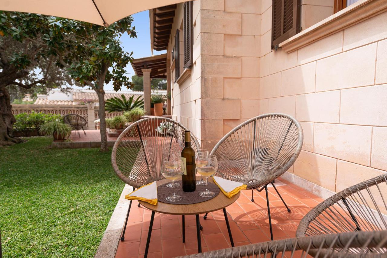 Villa Teix de Bonaire para 10, jardines y vista mar - 3