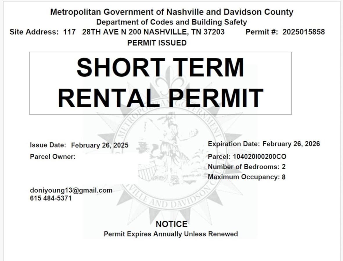 Parthenon Getaway - 2Bdrm - 4