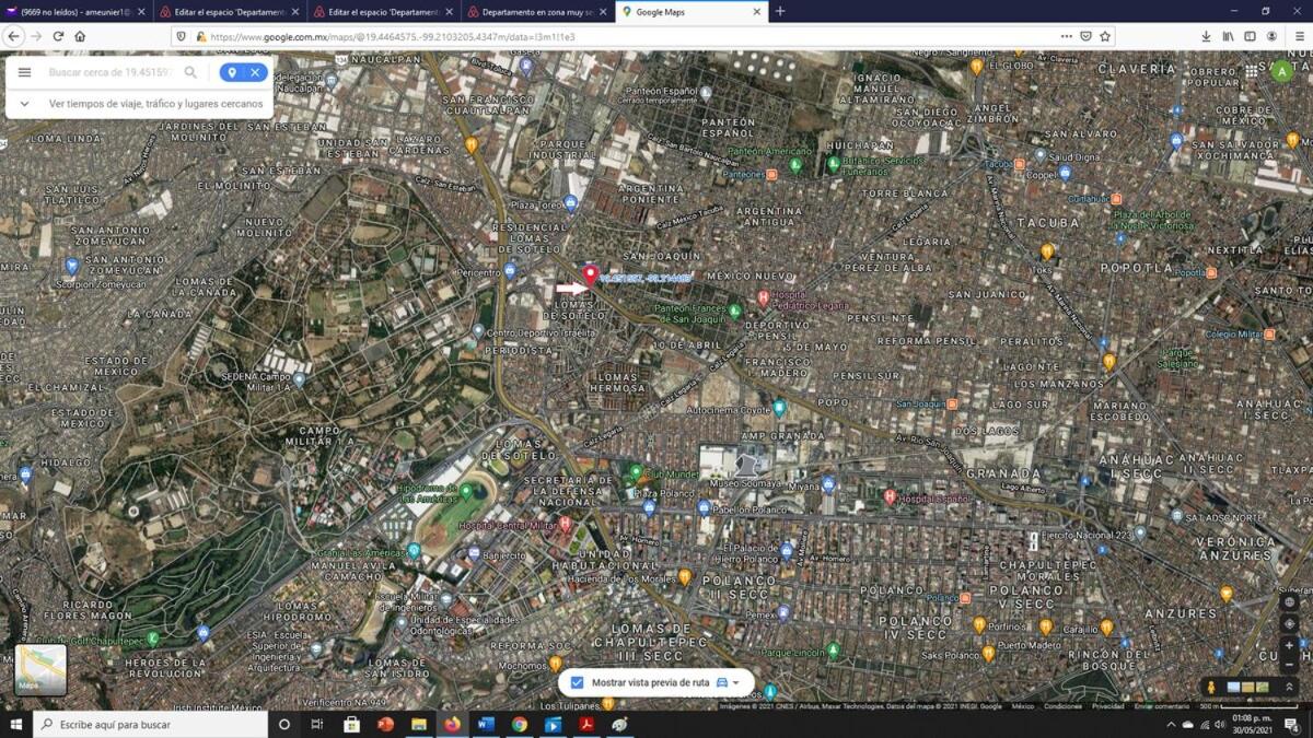 Departamento entero en Lomas de Sotelo cerca de Polanco - 3