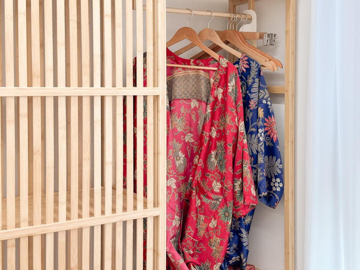 3-Min Walk from Achasan Station, 2-Bedroom Bali Mood Stay with Hinoki Aroma - 5