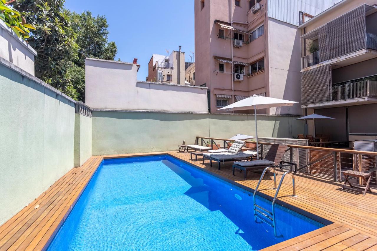 Apartment Barcelona Rentals - Gracia Pool Apartments Center