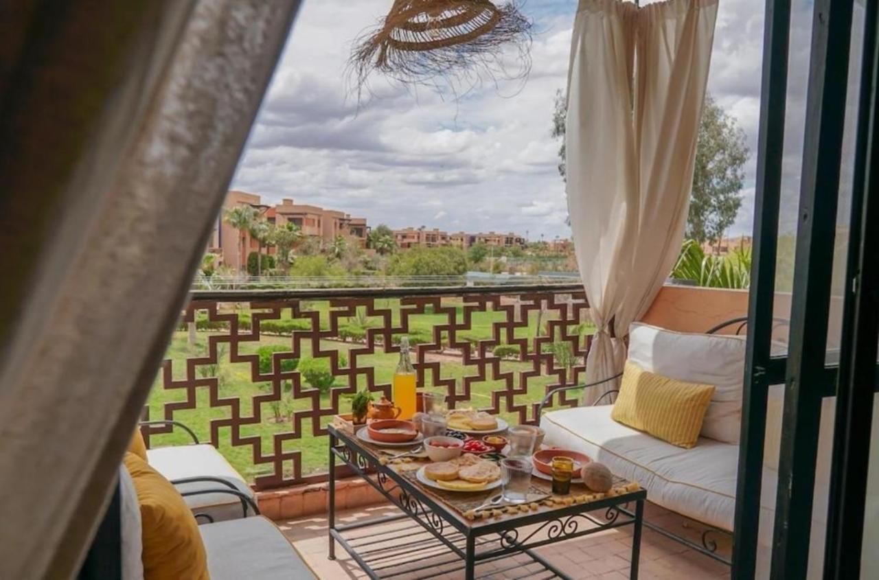 Peaceful 2BR Oasis with Pool Tennis AC - Palmeraie