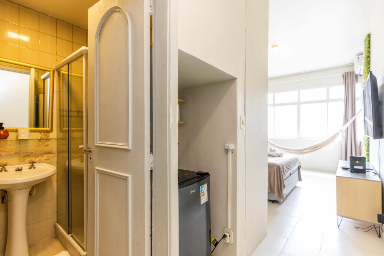 Studio Copa, portaria 24 horas a 270m da praia - 4