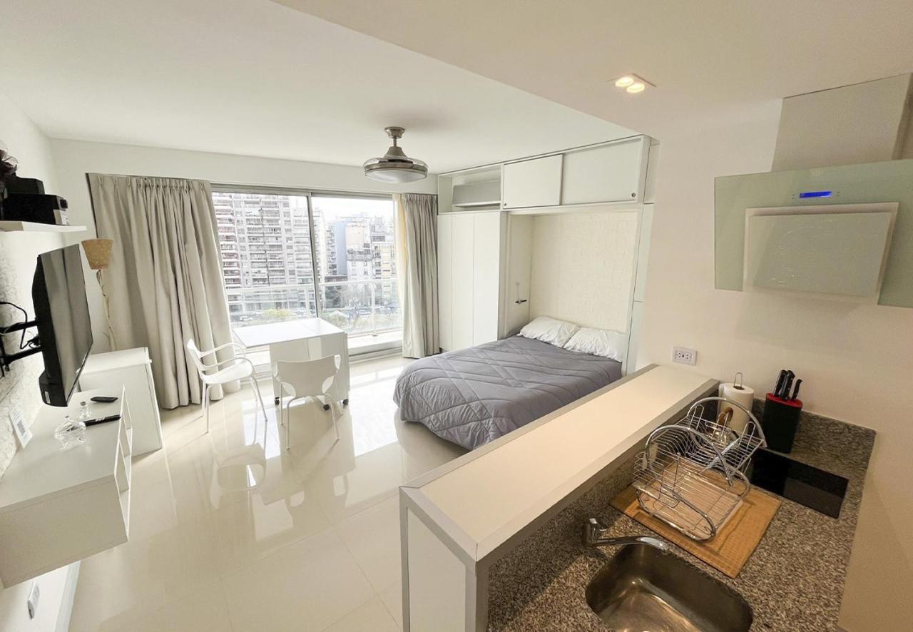 RentUp - Luminoso monoambiente con piscina y balcon zona sanatorios