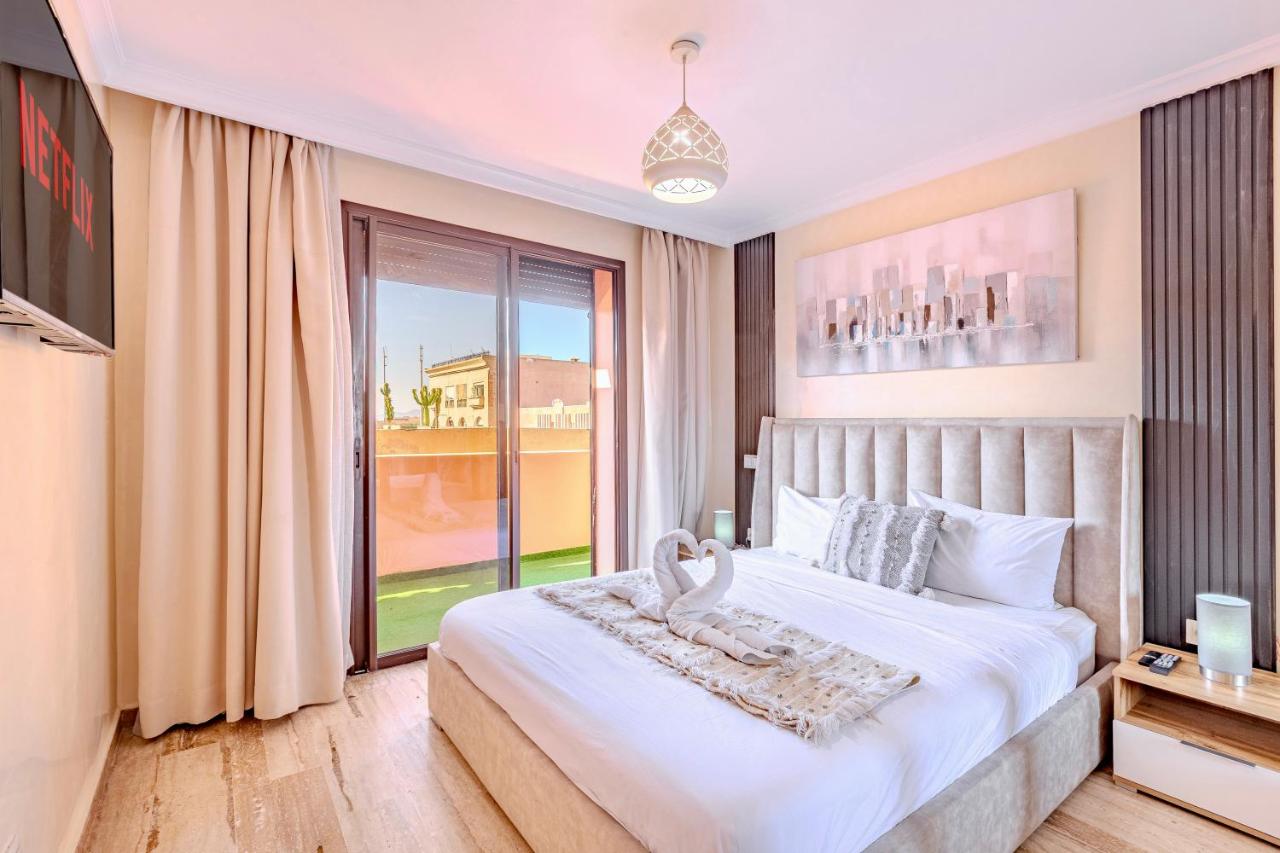 Stylish Apartment with Terrace Central Marrakech