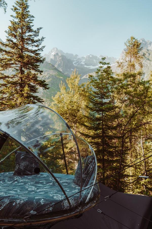 Nuit insolite bulle forêt glamping