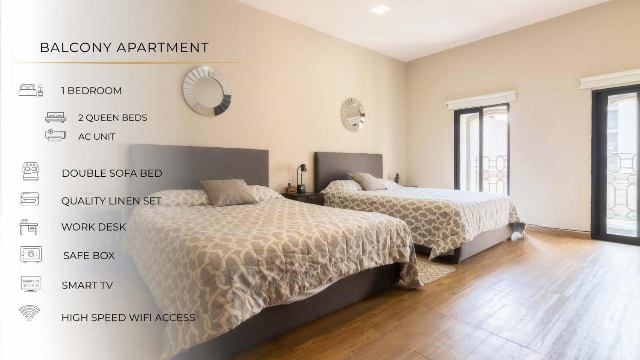 305 Dwntn Apt With AC and balconies fits 6 Rooftop - 2