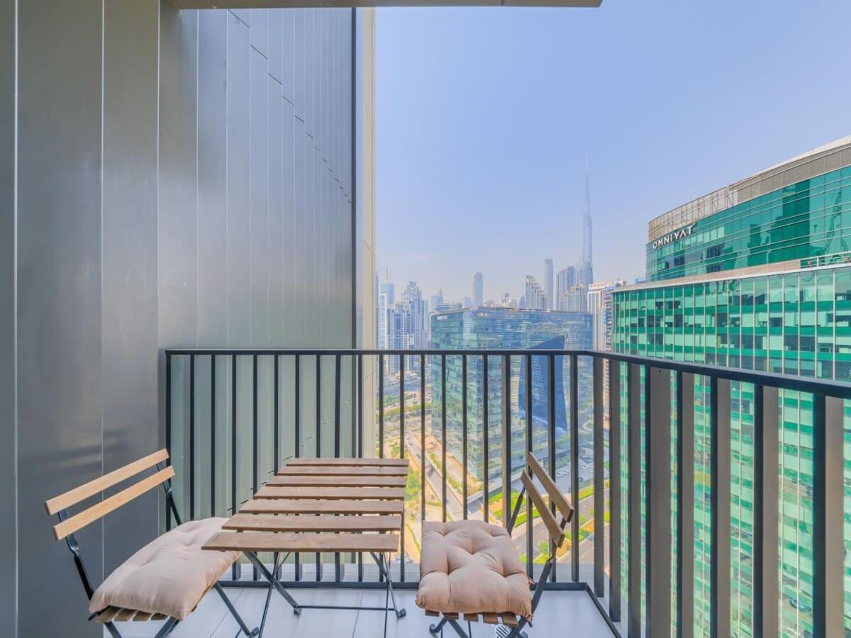 TRPS - Ahad Residences, Business Bay - Full Burj Khalifa View - Modern Furnished Studio