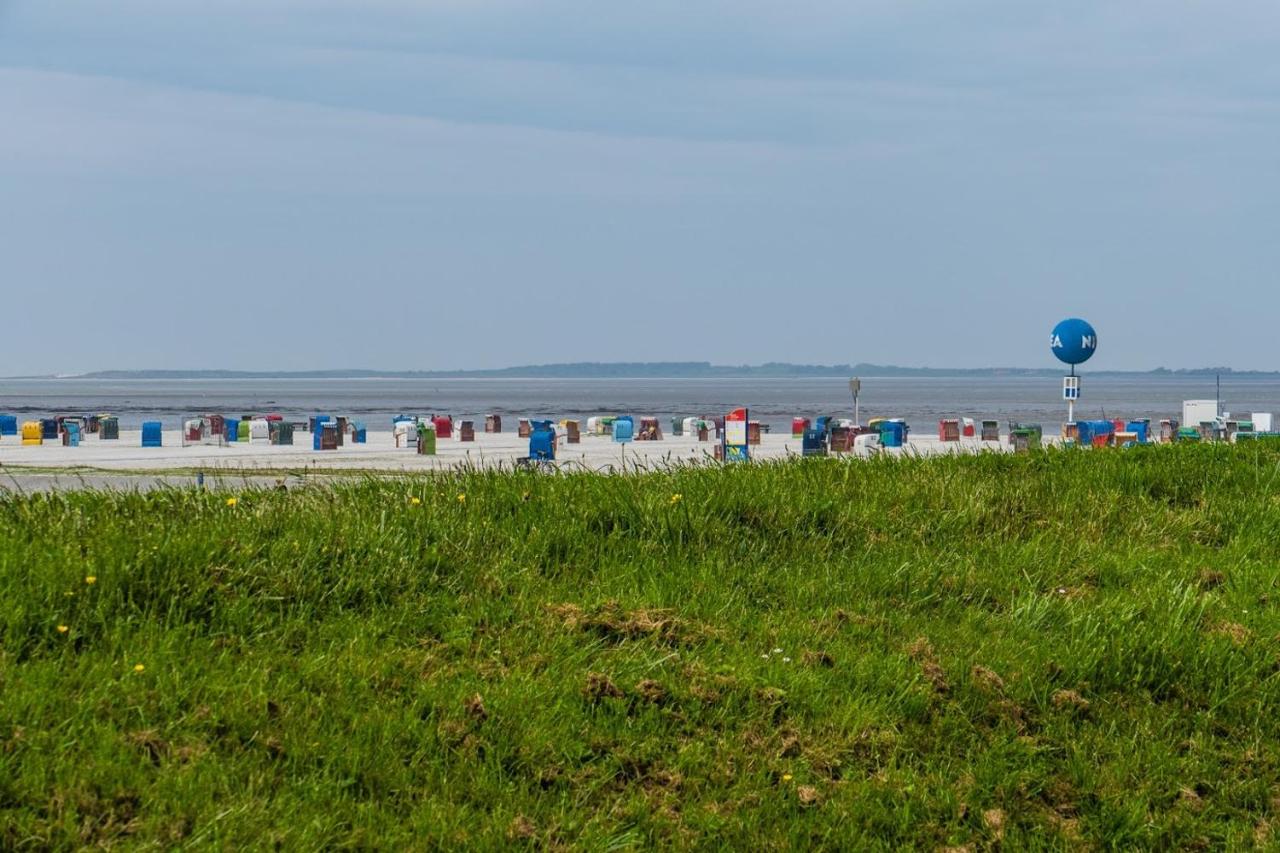 Beach: Hotel Garni HaWattn