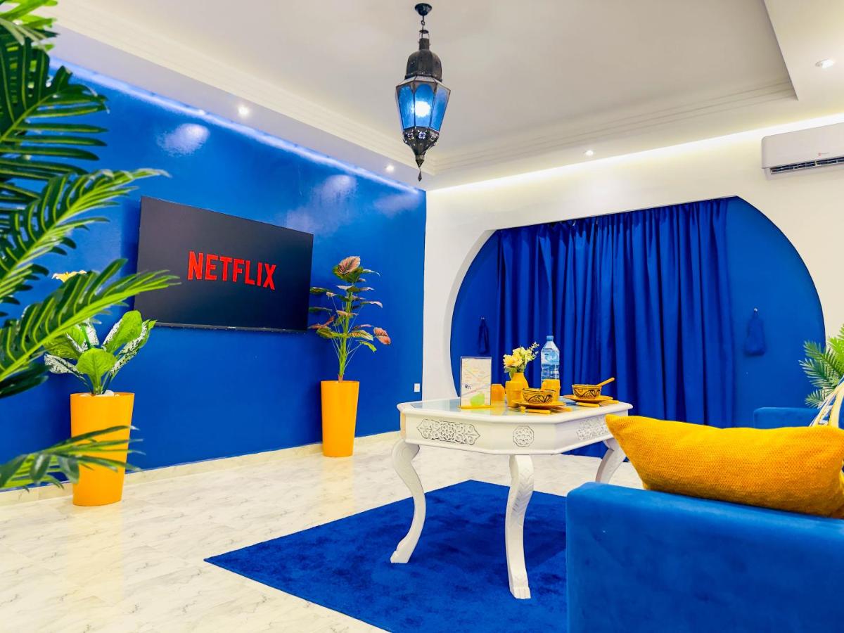 Suite Majorelle l Gueliz,balcon,clim, Netflix,WiFi - 3