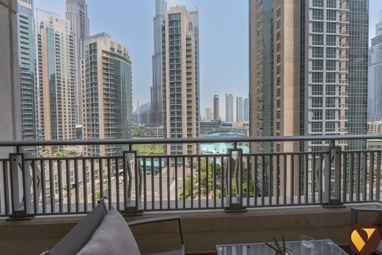 Vogue Vacation Homes, Downtown Boulevard Central near Burj Khalifa and Dubai Mall, Two Bedroom Apartment with Balcony and Burj Khalifa View, Access to all Amenities