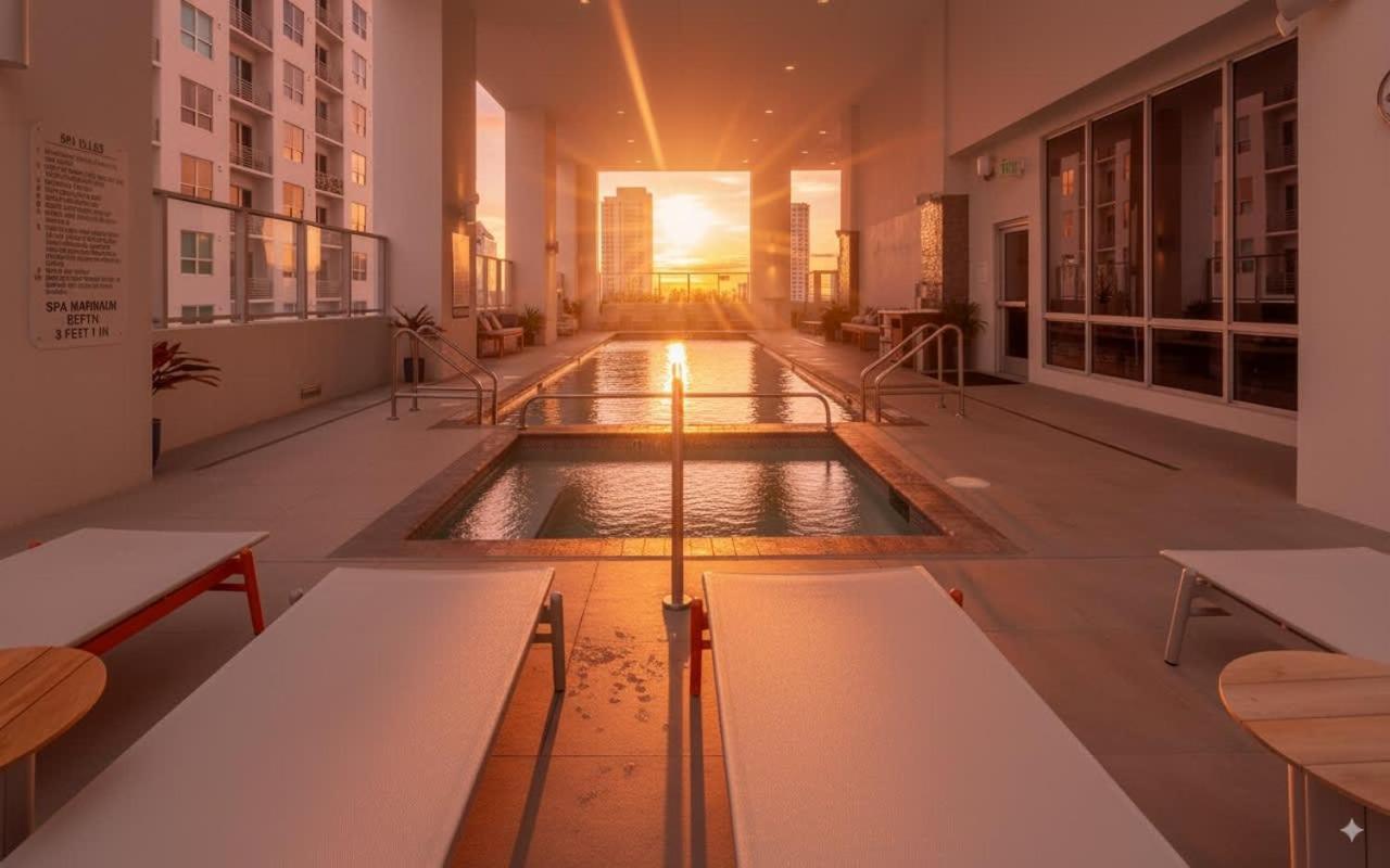 Explore Miami's Heat - Cozy Studio POOL & GYM - 2
