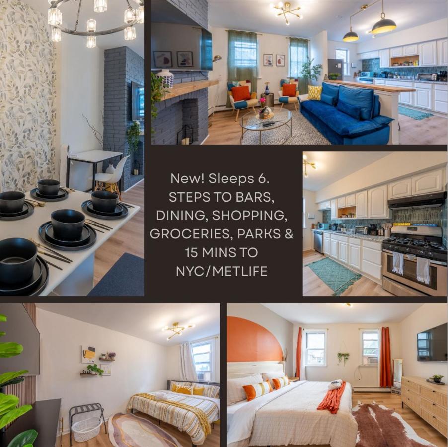 Stylish 2 BD Apt-18 mins from NYC-Steps away Bus stop, Restaurants, Groceries