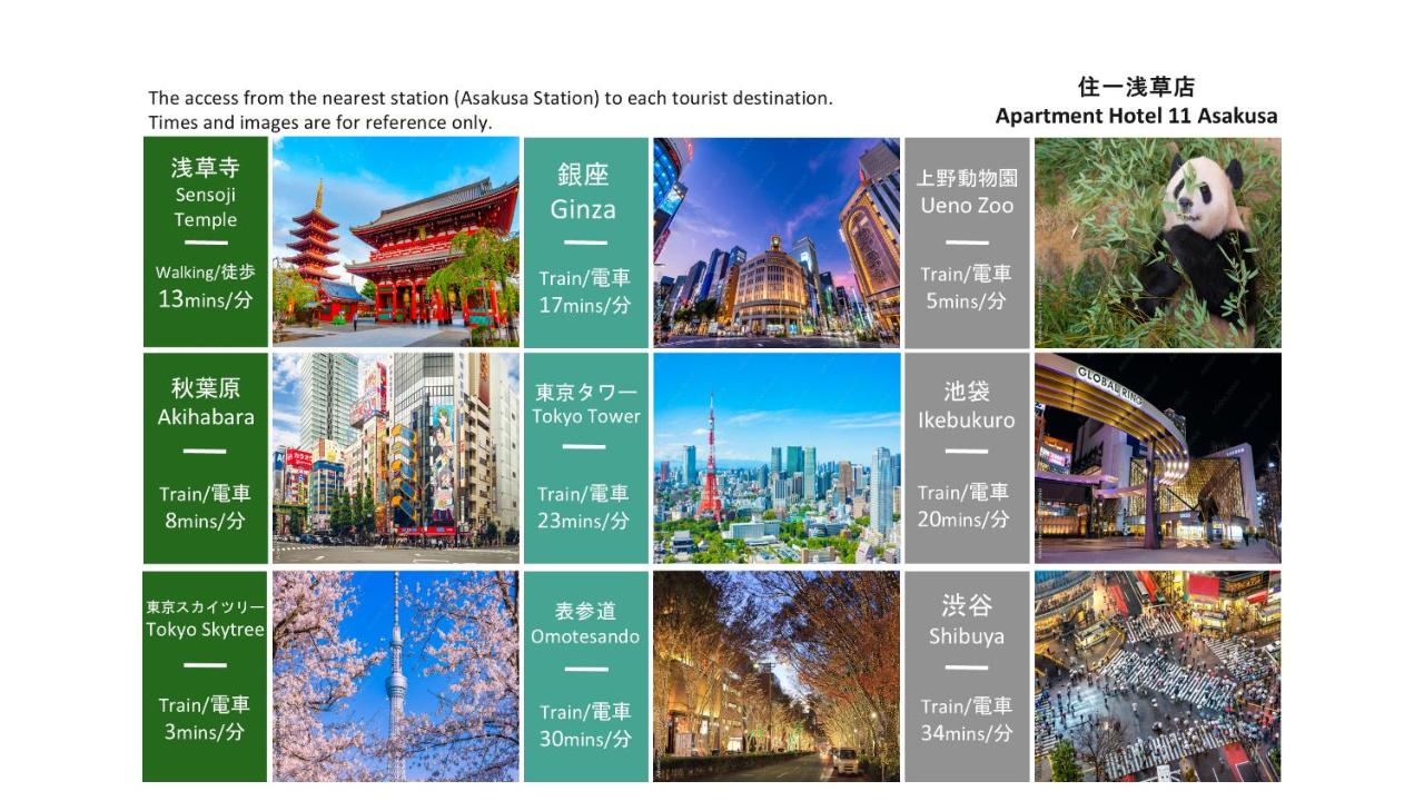 Apartment Hotel 11 Asakusa 2 - 4