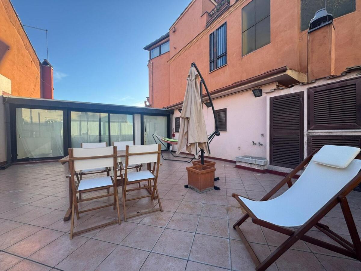 A Terrace Above Ancient Rome