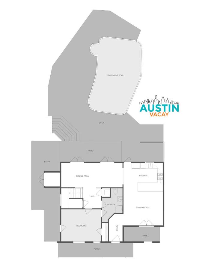 Pet Friendly 3BR 3BA Hill Country Home w Private Pool and Grill by Austin Vacay - 3