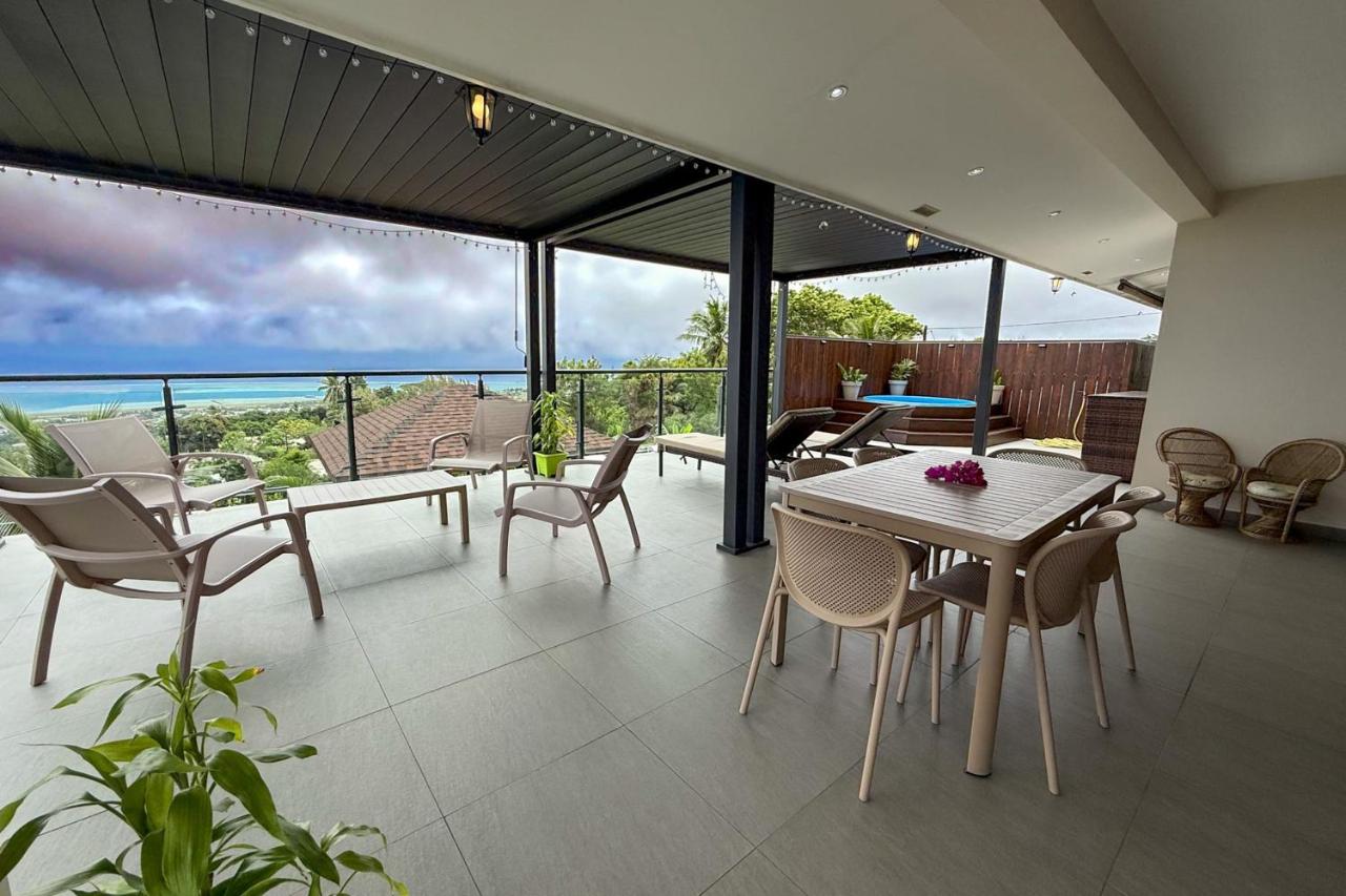 Le Manahere Spacious Apartment with Panoramic Views of Moorea - Faa'a