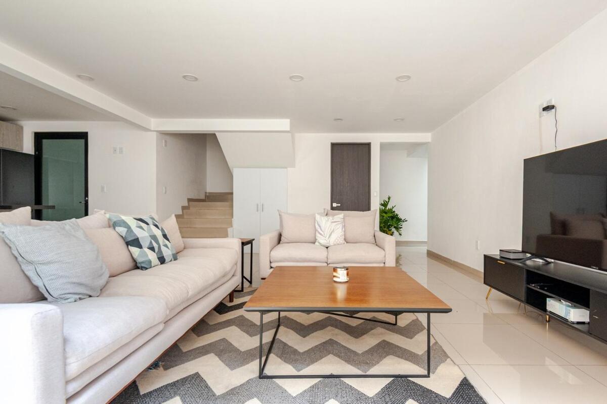 Luxury Garden House Condesa - Terrace & Parking