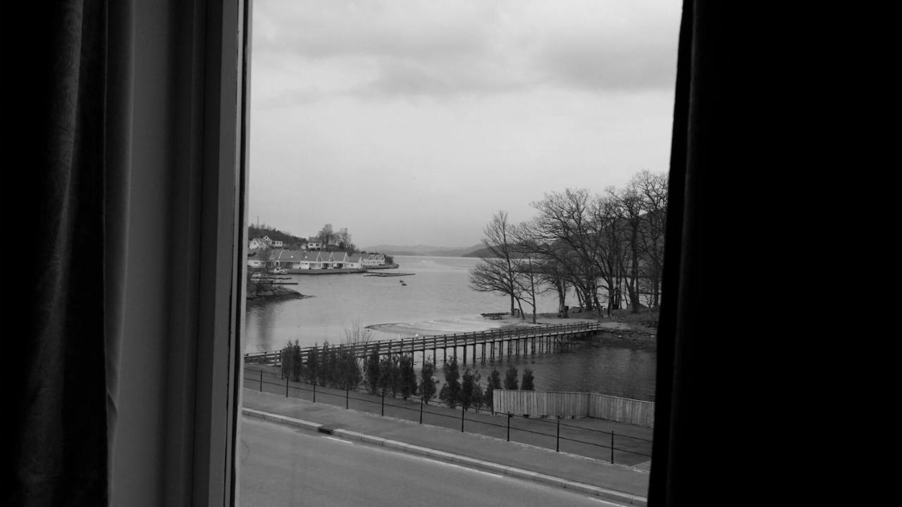 Beach: Skånevik Fjordhotel