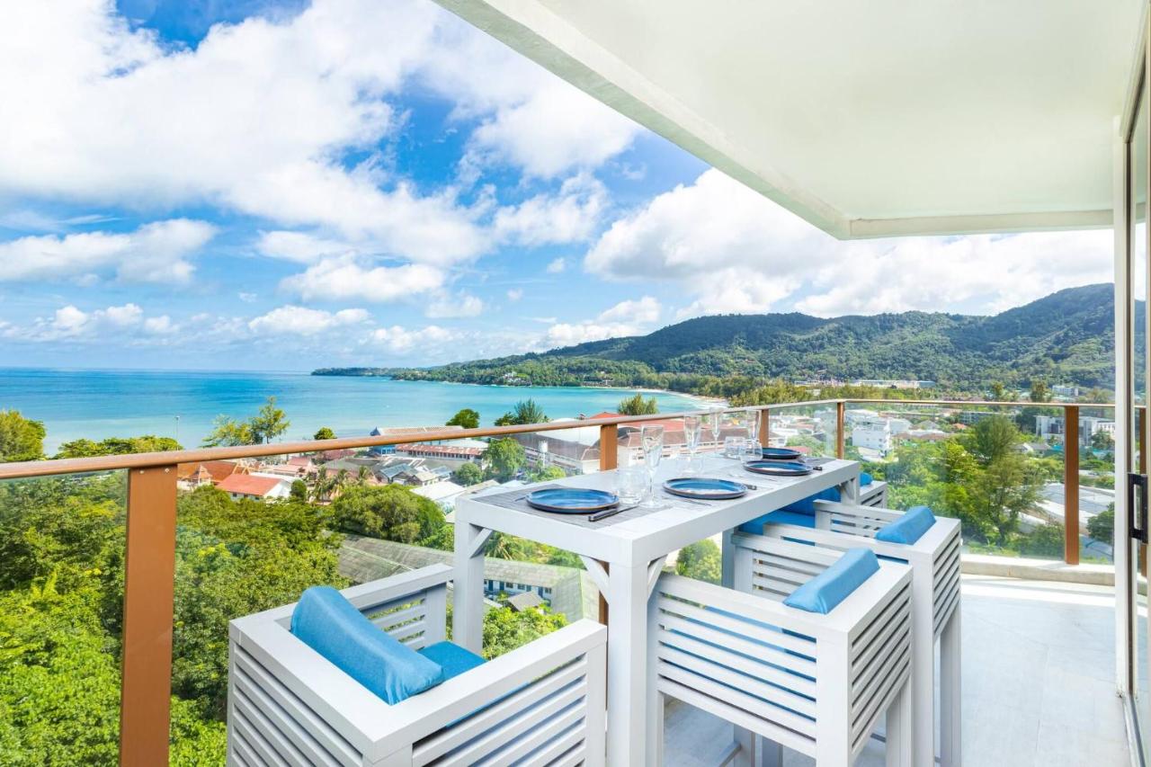 Modern condo with full sea view, 4 min walk to Kamala beach