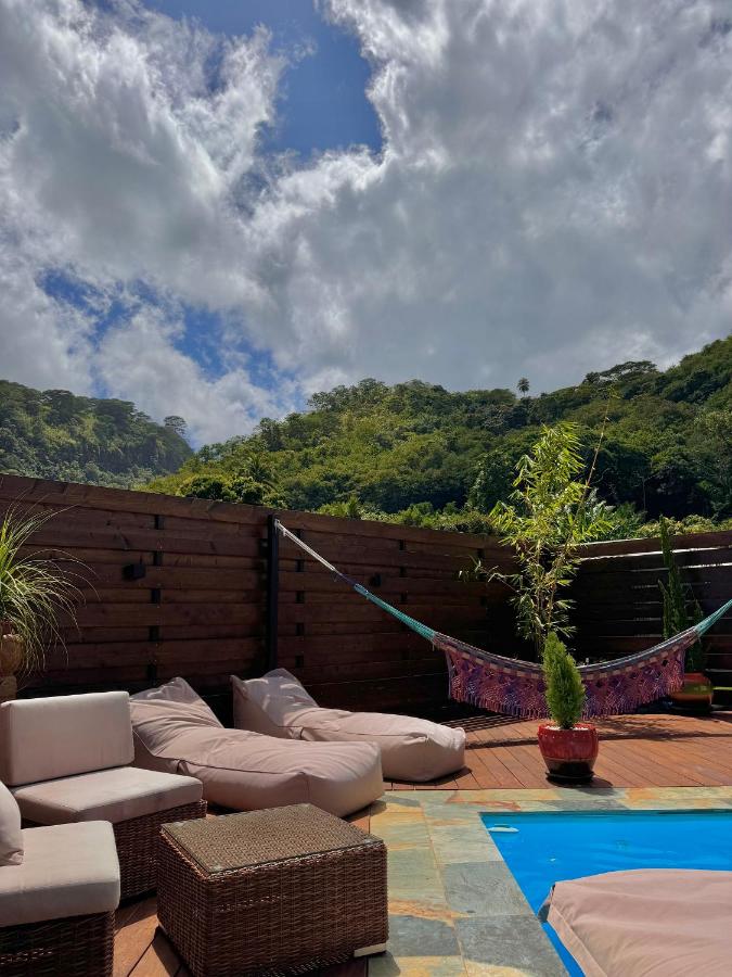 Villa Fare Mananui 2 chambres avec piscine et jardin - 4