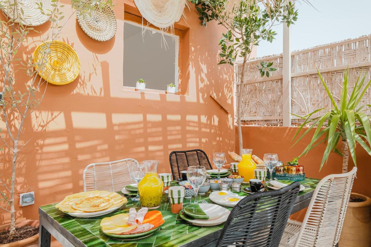 Maison 3 chambre avec bassin chauffée centre ville Gueliz