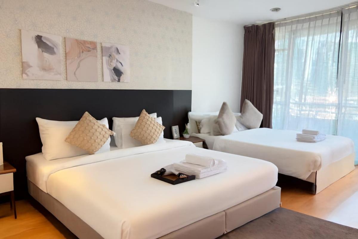 Cozy, Spacious 2-Bedder with City, Park View, Near Nana BTS - 2