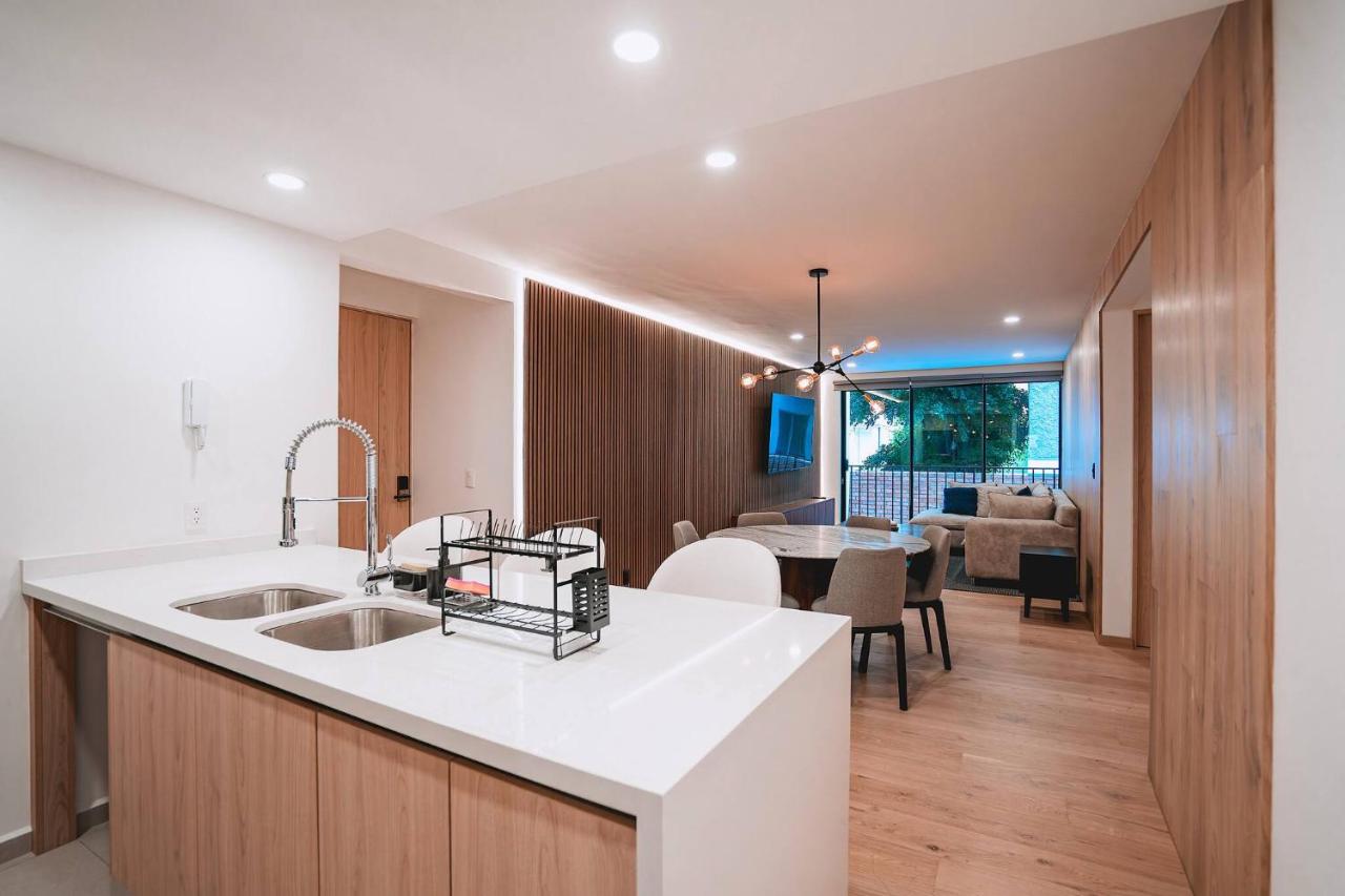 Stunning 3BR with pool, gym, coworking in Condesa - 3