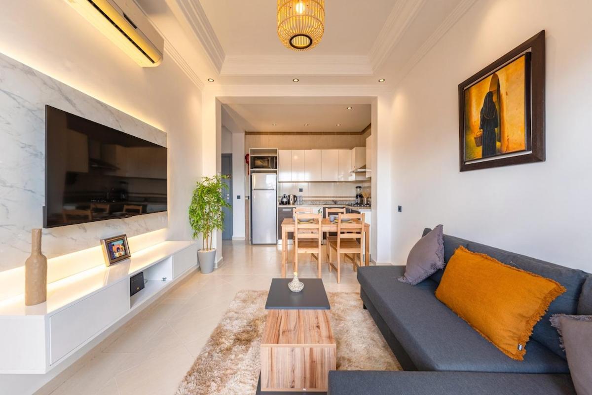 Cozy 1BR Apt Fast WiFi Peaceful Spot n Center of Gueliz Marrakech - 4