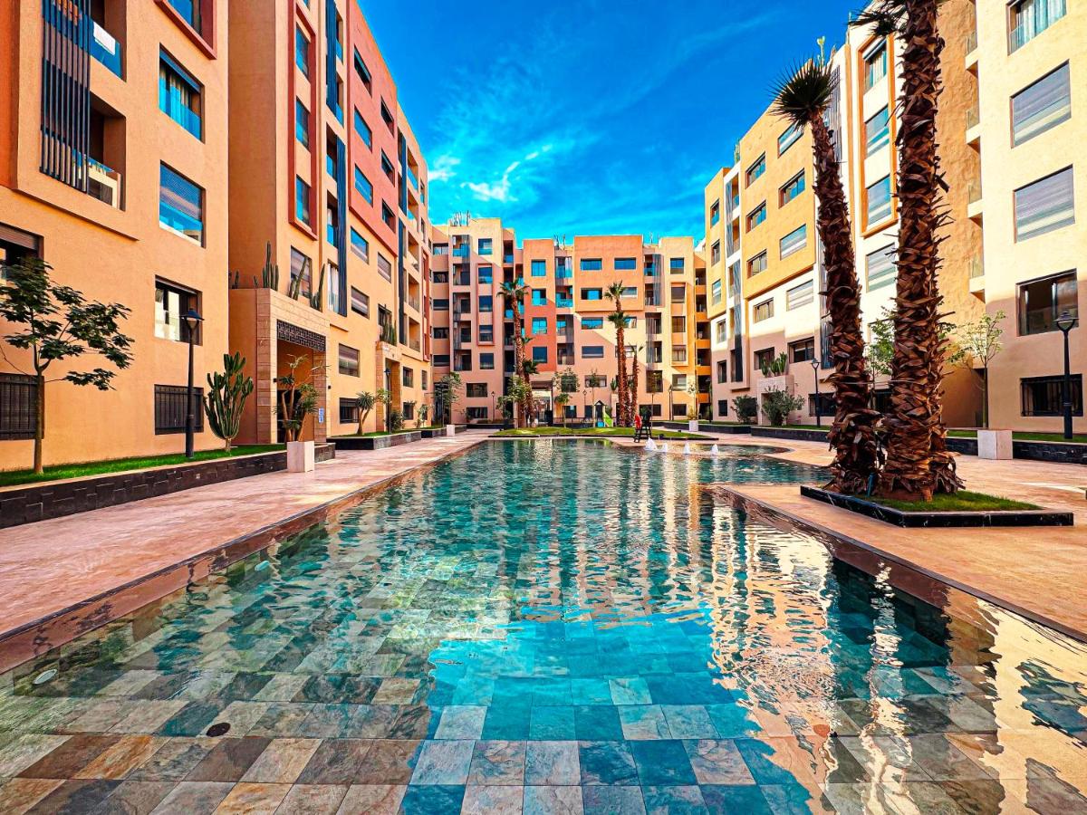 Le Pavillon Gueliz Appart Chic Confort et Piscine