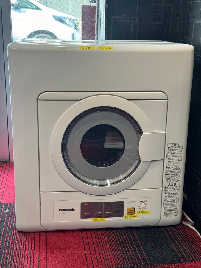 302 Dotonbori River5 min walk to Dotonbori Kuromon Market Shinsaibashi, Namba business district washing machine on balcony 1F free dryer microwave - 2