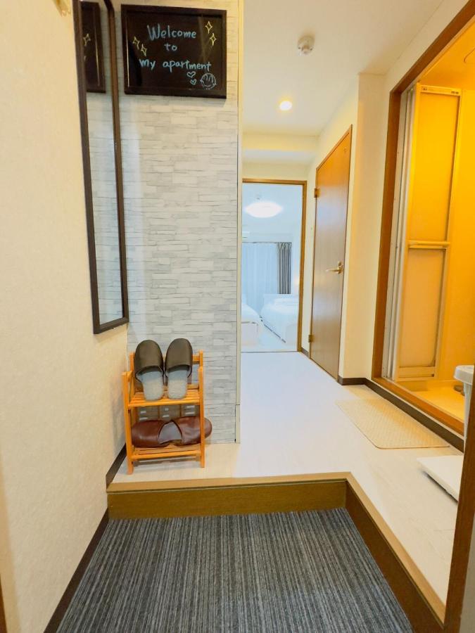 402 Dotonbori River5 min walk to Dotonbori Kuromon Market Shinsaibashi, Namba business district washing machine on balcony 1F free dryer microwave - 3