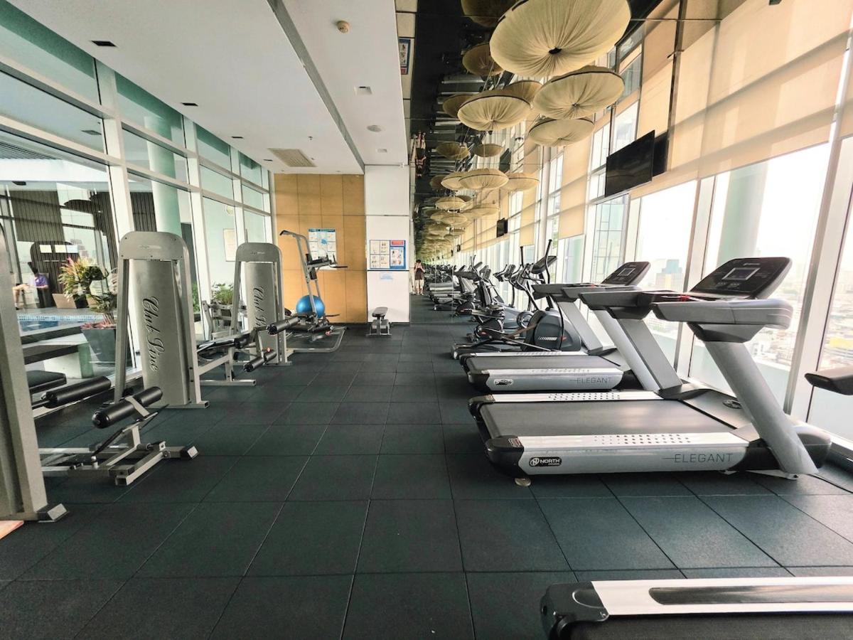 Super spacious city view apartment close to King Power Mahanakhon Pixel Building Silom Road Patpong Night Market 2 minutes to BTS rail transit bourgeois lifestyle neighborhood - 5