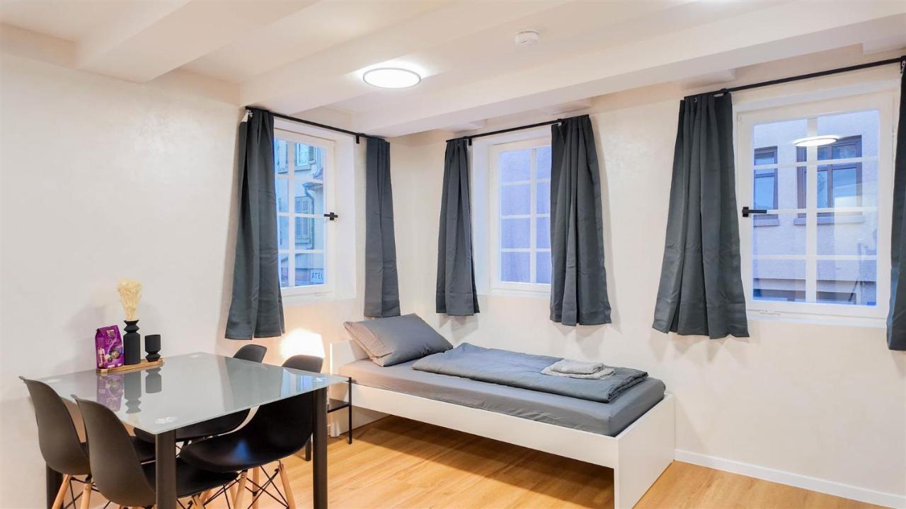 ALFA Stuttgart 2Z-Apartment 4 Betten SmartTV WLAN nahe Wasen Daimler l Bad & Küche l 2BR 4 beds kitchen bathroom