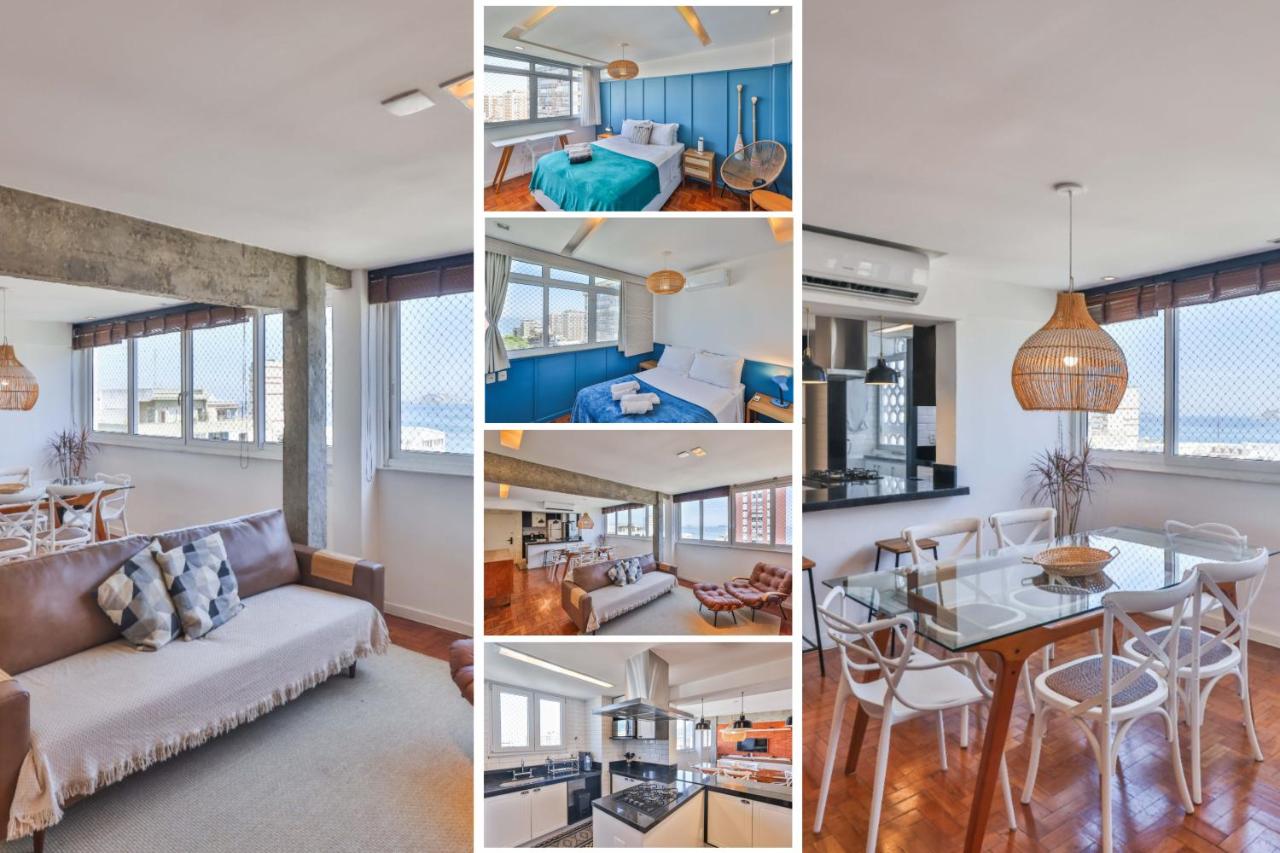 Vista Mar 2qts reformado, metrô e 300m da praia!