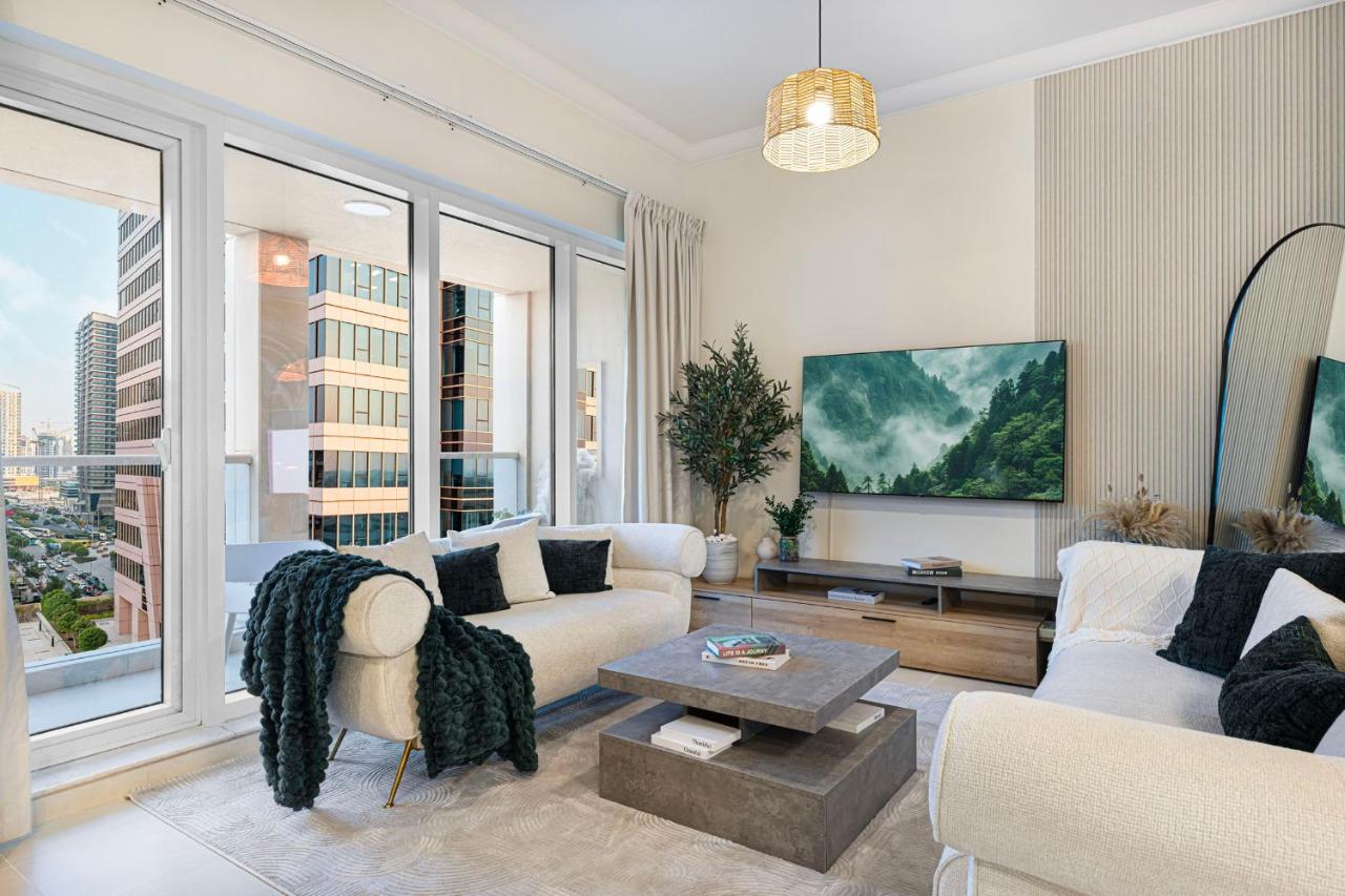 The Haven Burj Khalifa View - 1BR Business Bay with Balcony&Pool