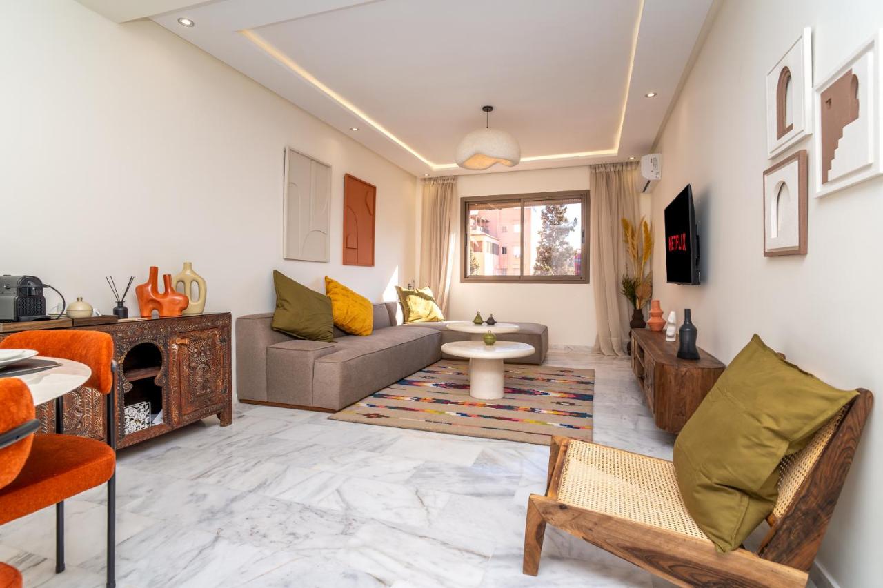 Urban Escape in Gueliz with Balcony and Wifi - 5