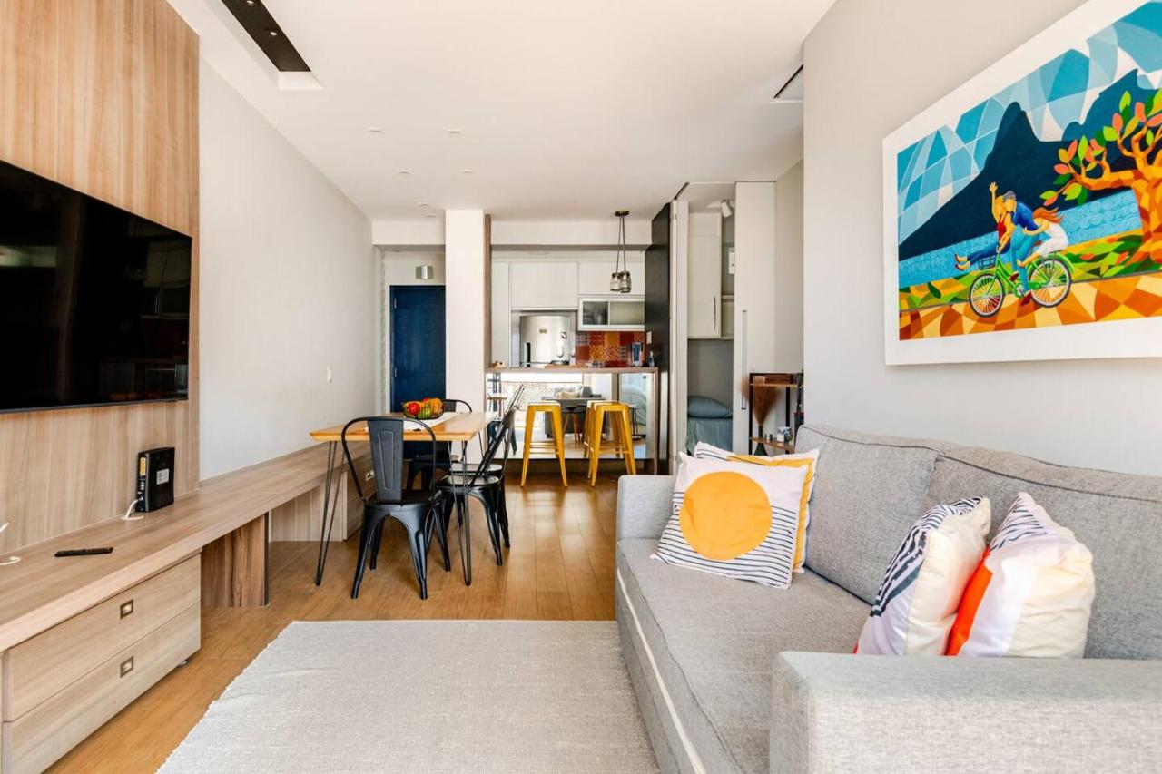 Calm & Cozy Apt in Humaitá Near Lagoon