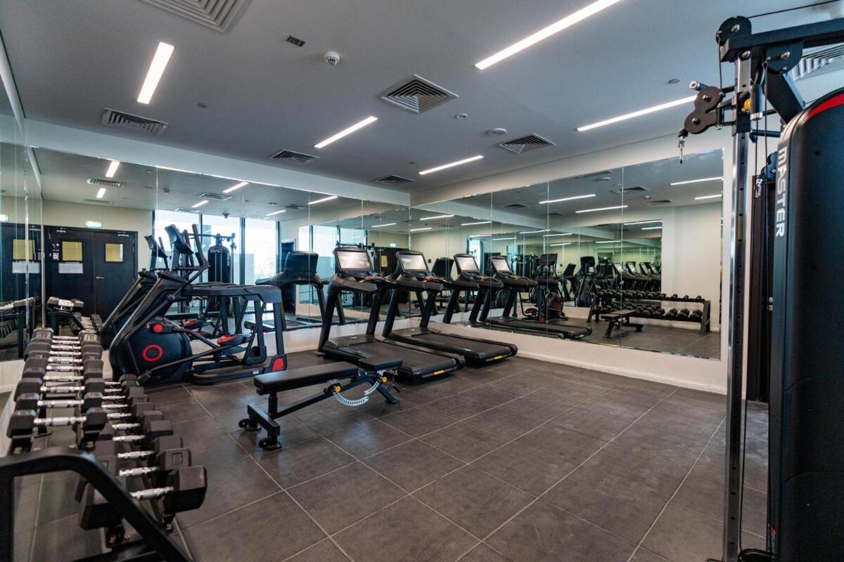 Vogue Vacation Homes, Khalifa City The Gate near Yas Island and Ferrari World, One Bedroom Apartment with Balcony and City view, Access to all Amenities - 5