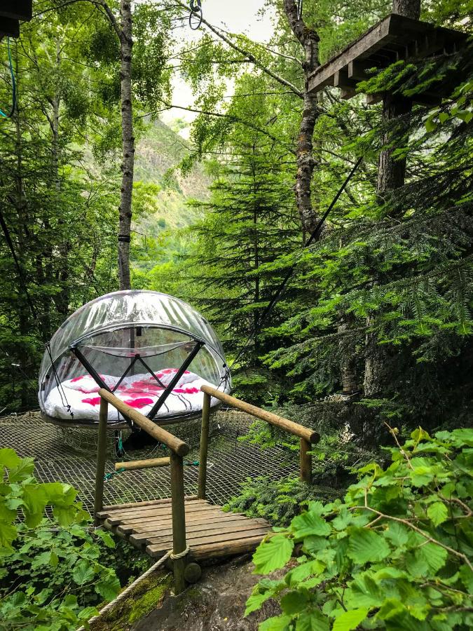 Nuit insolite bulle forêt glamping