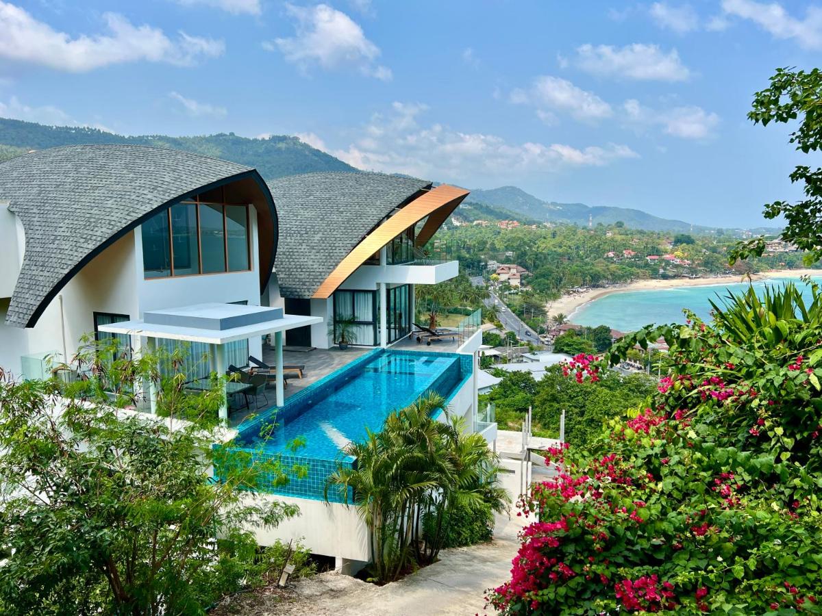 苏梅岛观景台海景别墅四卧Golden Coconut Villa7 ChawengNoi 4BR接送服务