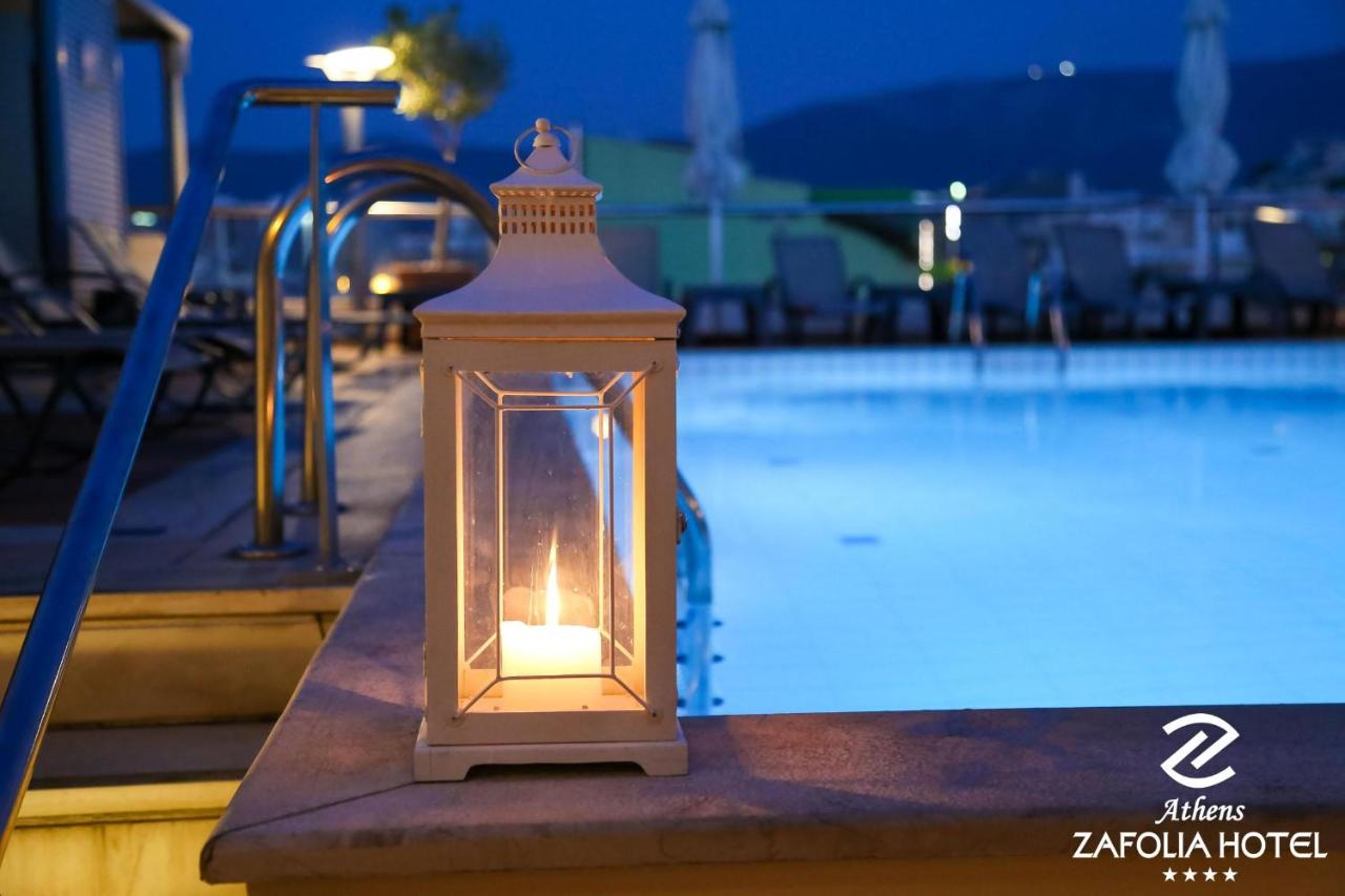 Rooftop swimming pool: Athens Zafolia Hotel