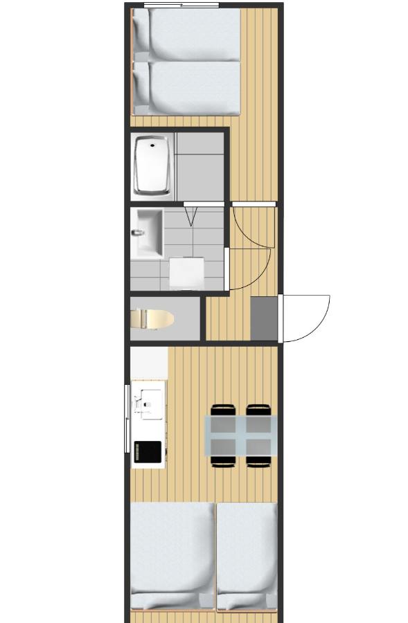 One room in a newly built condominium - 4