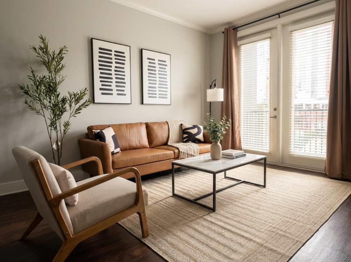 Boulevard Stays Midtown 1BR Pool Gym Parking 02